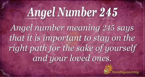 245 angel number love|245 Angel Number Meaning